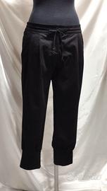 Pantaloni donna cropped eleganti con polsino