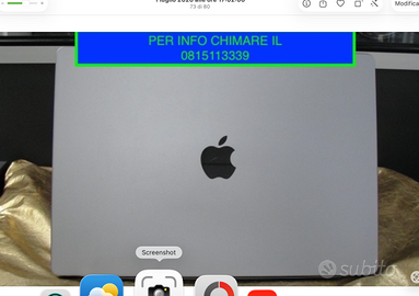 MacBook Pro 16 m1 anno 2022 59 cicli nuovo complet