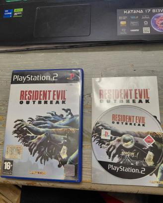 resident evil outbreak (PS2)
