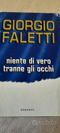 libro Faletti niente di vero tranne gli occhi 