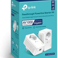 Powerline tp-link av1000 gigabit con presa lan 