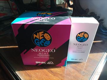 SNK NEO-GEO MINI 40Th + GAMEPAD