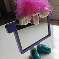 Specchio Anni ‘90 “Troll Mirror” Stile Truciolones