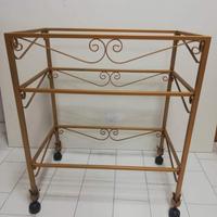 carrello portatv o oggetti 