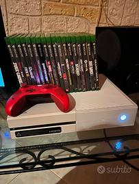 xbox one + joistick+ 18 giochi