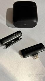 Microfono wireless per iphone