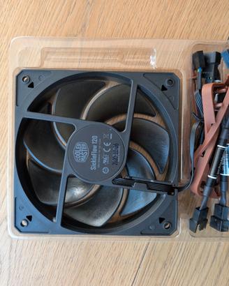 2 Ventole Cooler Master SickleFlow 120mm PWM nuove
