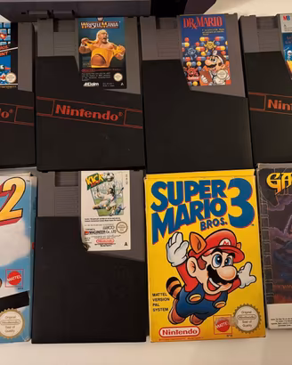 5Giochi nes nintendo per collezionisti intenditor