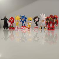 Personaggi sonic 8 pezzi