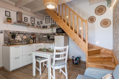 Grazioso loft con patio giardino posto auto privat