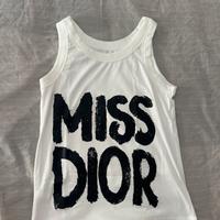 canotta miss dior donna