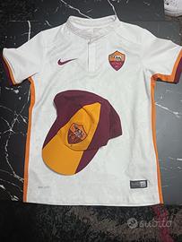 Lotto a.s Roma Nike 2015/16 maglia awayi 8-10