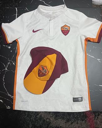 Lotto a.s Roma Nike 2015/16 maglia awayi 8-10