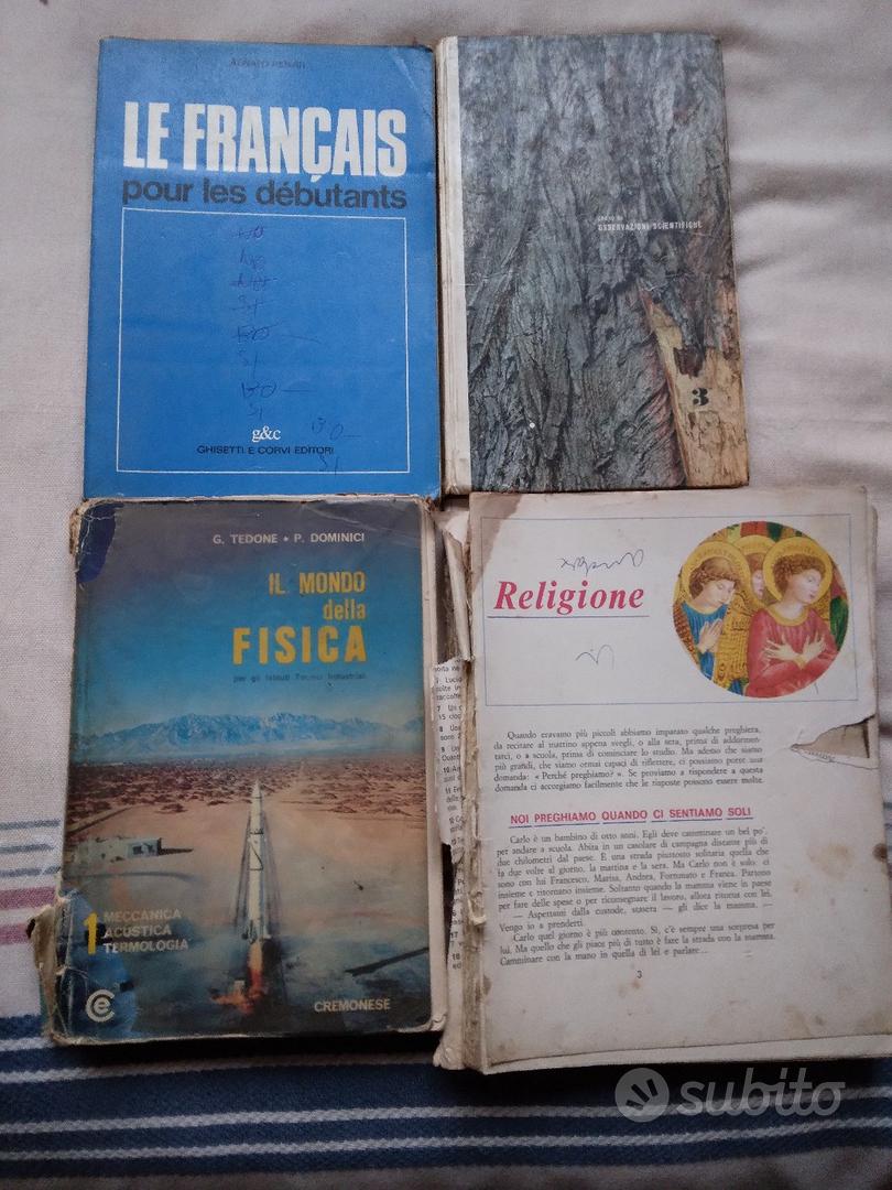 Libri di testo elementari e medie anni '60/70 Libri e Riviste In