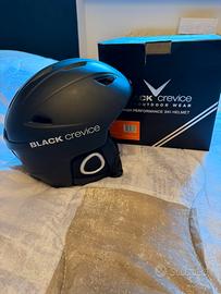 Casco sci Black Crevice