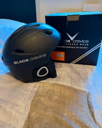 Casco sci Black Crevice