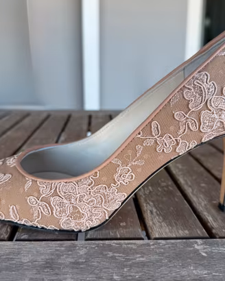 Scarpe Rosa Cipria NUOVE Tg 40