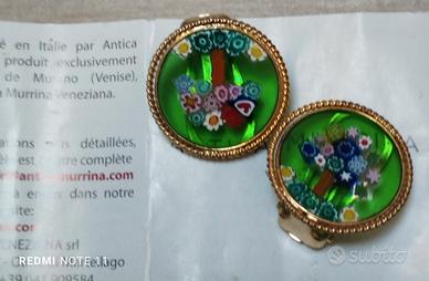 Antica Murrina orecchini clip 
