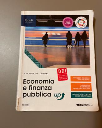 Libro di economia “Economia e finanza pubblica”