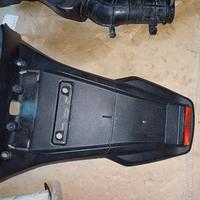 Portatarga + luce targa - kymco xciting 400 i