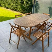Tavolo in legno allungabile