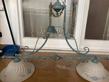 Lampadario bilanciere due luci