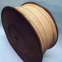 Vecchia bobina cordoncino corda paglia impagliatur