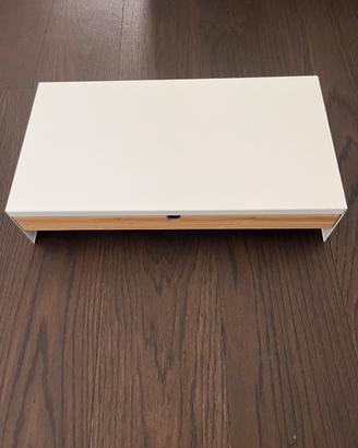 Alzatina per monitor con cassetto