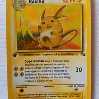 Carte Pokemon prima edizione 1995