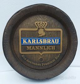 Insegna Decorativa di fondo botte birra Karlsbrau