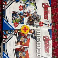 Puzzle e memo avegers