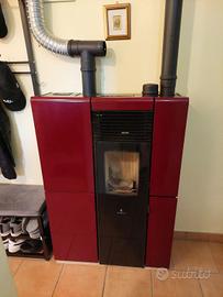 stufa pellet canalizzata Ravelli Olivia Teel