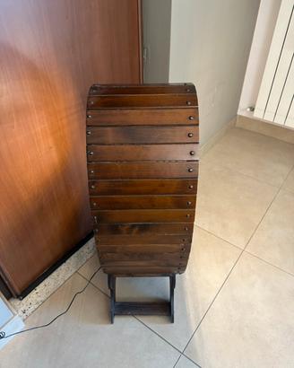 Botte in legno portabottiglie di vini  doc