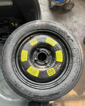 Ruotino di scorta citroen ds3 2010>2014 raggio 14