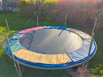 Trampolino elastico da giardino