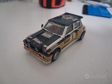 modellino sibur 1/43 renault 5 maxi turbo diac