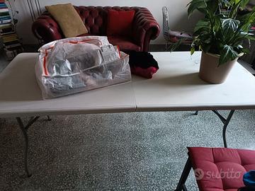 Tavolino in plastica da campeggio esterni