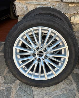 Cerchi originali bmw 17 pollici gomme invernali
