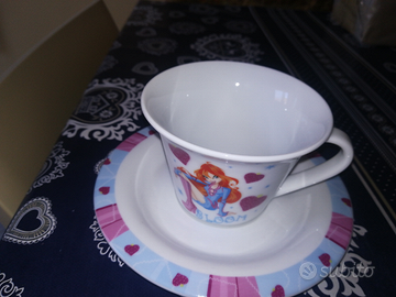 Tazza e piattino Winx