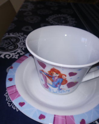Tazza e piattino Winx