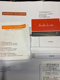 Apparecchio acustico