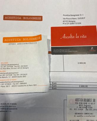 Apparecchio acustico