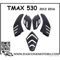Kit copri frecce tmax 530 nero lucido