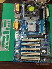SCHEDA MADRE ASRock K7VT4A Pro+ AMD + 1GB ram