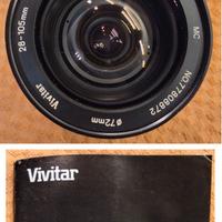 Vivitar zoom 28-105 per Canon attacco FD -A1 AE1