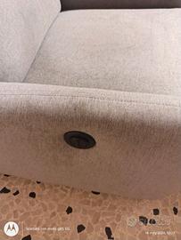 Poltrona elettrica pieghevole con pulsante