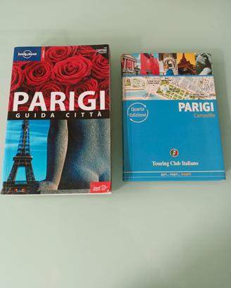 N.2 Guide di Parigi Lonely Planet + Touring