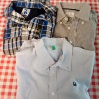 lotto tre camicie bambino 
