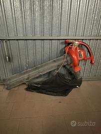 soffiatore, aspiratore e trituratore di foglie