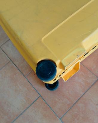 valigia desley gialla rigida 